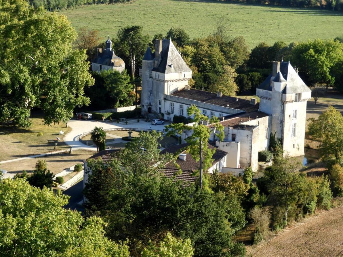 Chateau De Mornay Saint-Pierre-de-l'Isle Exterior photo